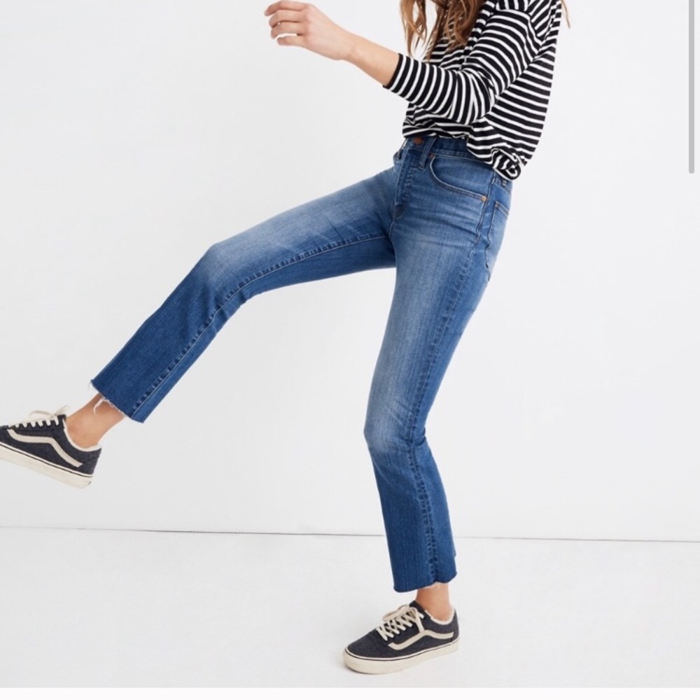 NWT madewell Cali denim boot cut kemper jeans - Picture 2 of 8